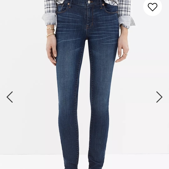 Madewell 9" High Riser Skinny Skinny Jeans - Picture 1 of 8